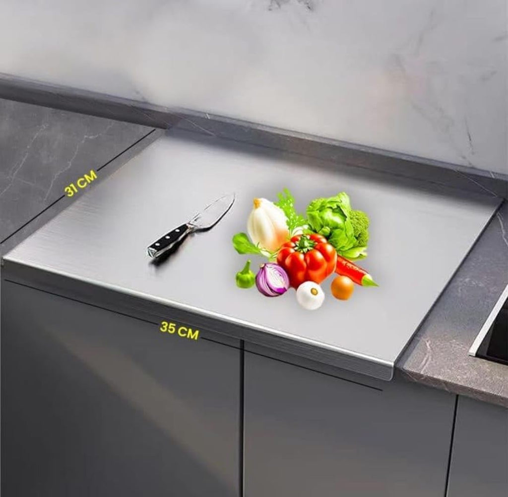 Stainless Steel Chopping Board – Hygienic, Durable & Easy to Clean