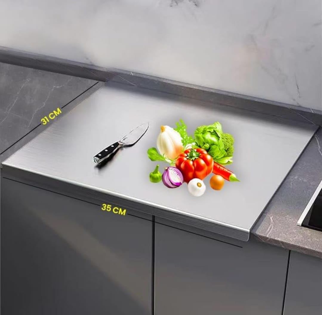 Stainless Steel Chopping Board – Hygienic, Durable & Easy to Clean