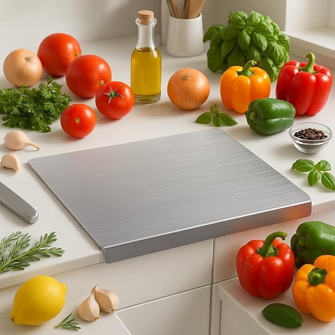 Stainless Steel Chopping Board – Hygienic, Durable & Easy to Clean