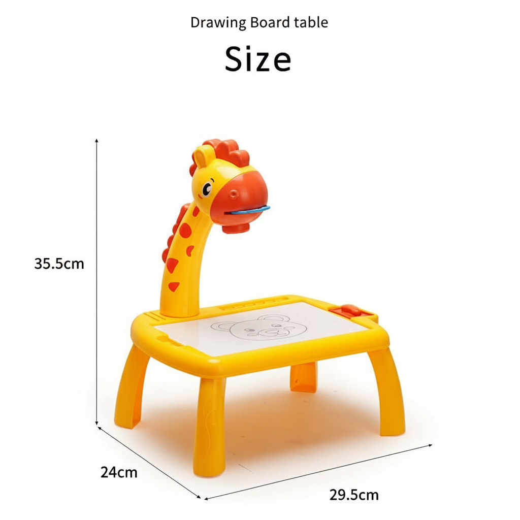 Projector Drawing Desk, Painting Board for Kids
