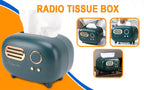 Vintage Radio Box Tissue Holder – Retro Style with Everyday Function