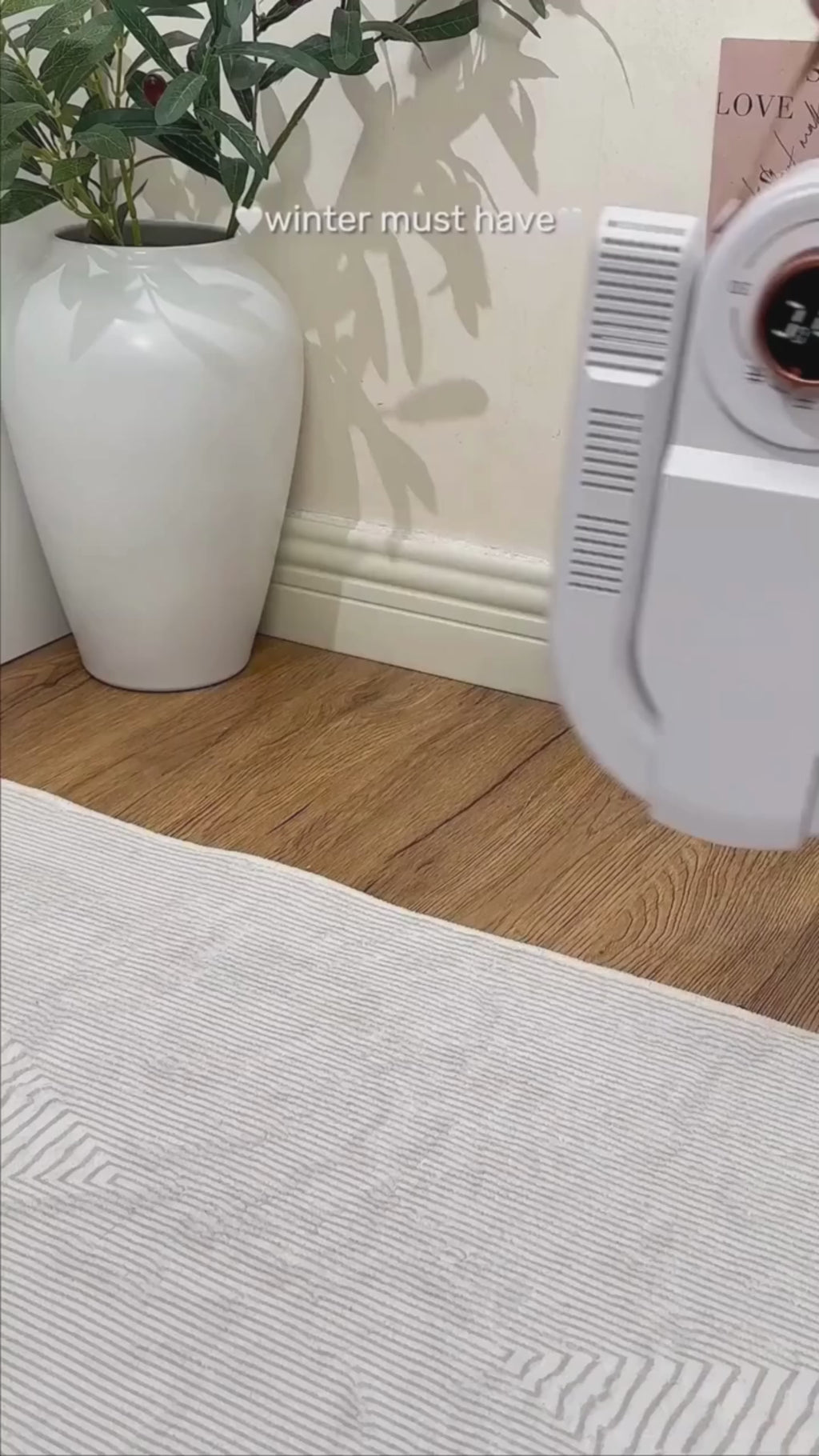 Electric Shoe Dryer with 360° Surround Ventilation & Intelligent Timer